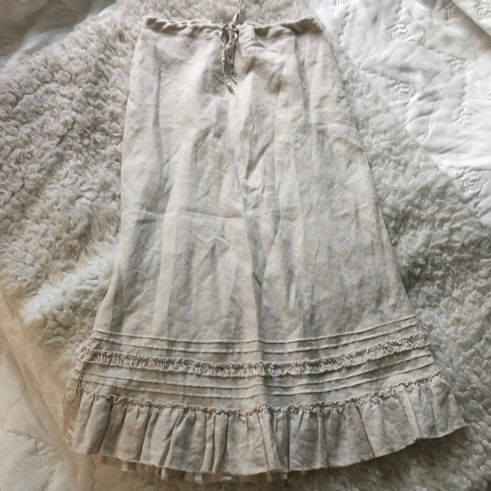 100% Linen Skirt by Old Navy